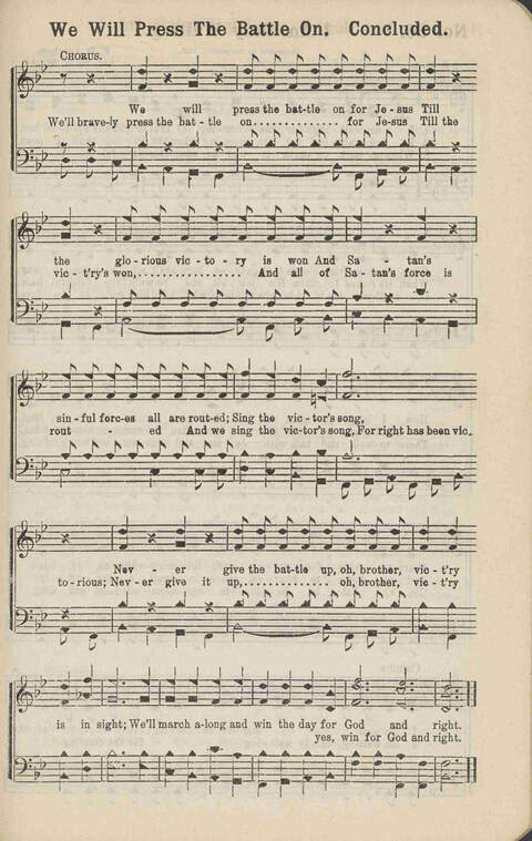 Winning Praise: a choice collection of sacred songs page 90