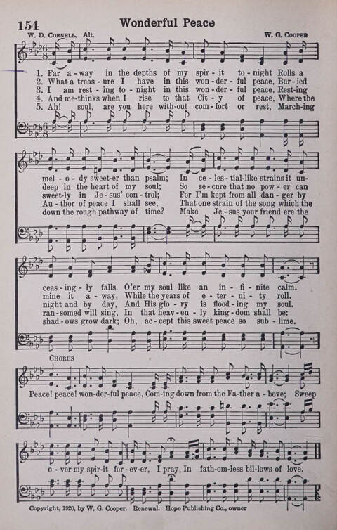 Worship and Praise: for the Church and Sunday School page 150