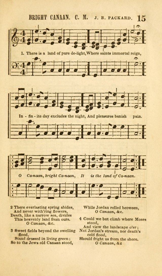 The Wesleyan Psalmist, or Songs of Canaan: a collection of hymns and tunes designed to be used at camp-meetings, and at class and prayer meetings, and other occasions of social devotion page 22