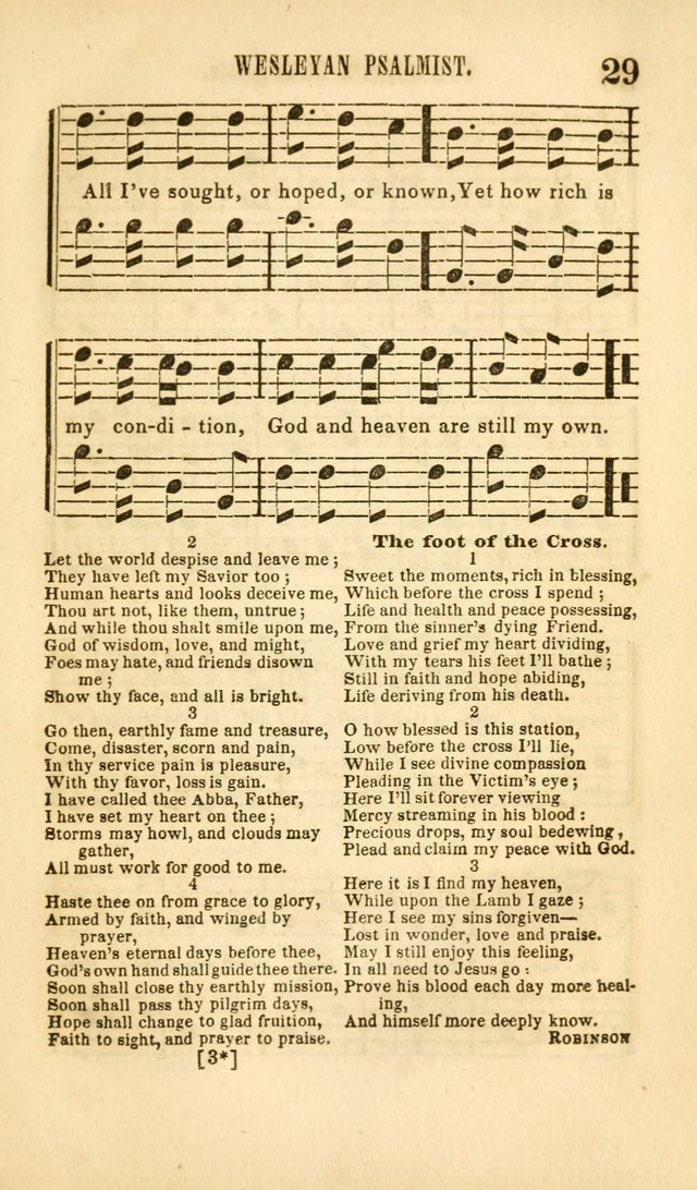 The Wesleyan Psalmist, or Songs of Canaan: a collection of hymns and tunes designed to be used at camp-meetings, and at class and prayer meetings, and other occasions of social devotion page 36