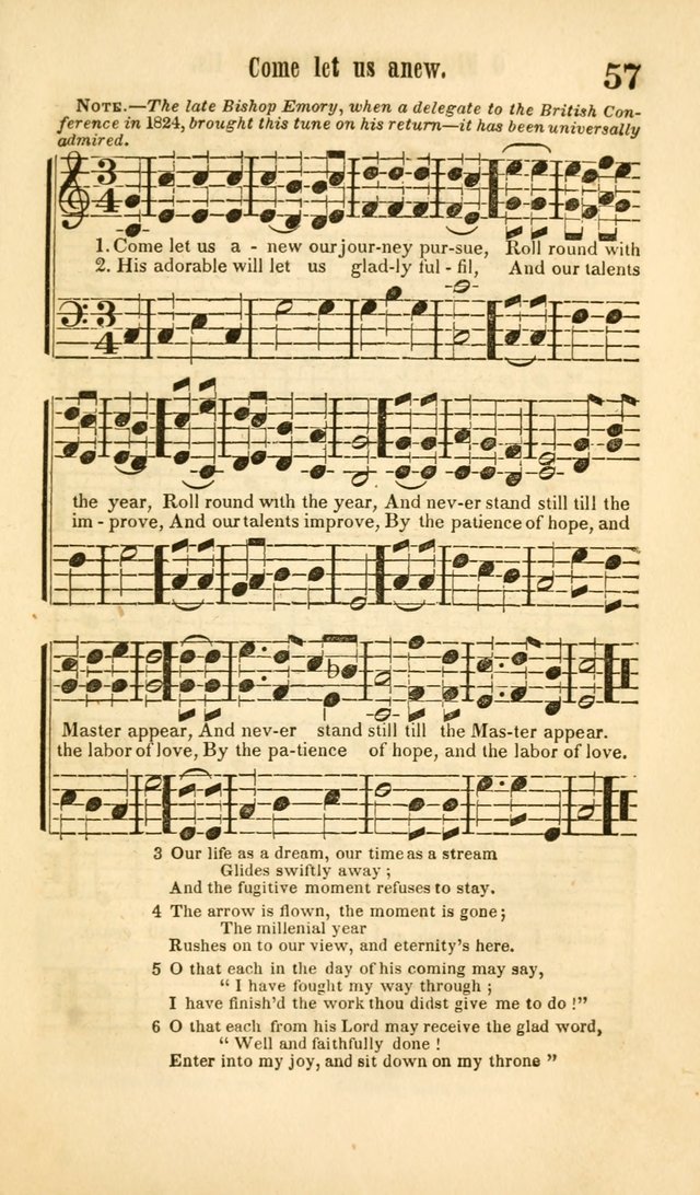 The Wesleyan Psalmist, or Songs of Canaan: a collection of hymns and tunes designed to be used at camp-meetings, and at class and prayer meetings, and other occasions of social devotion page 64
