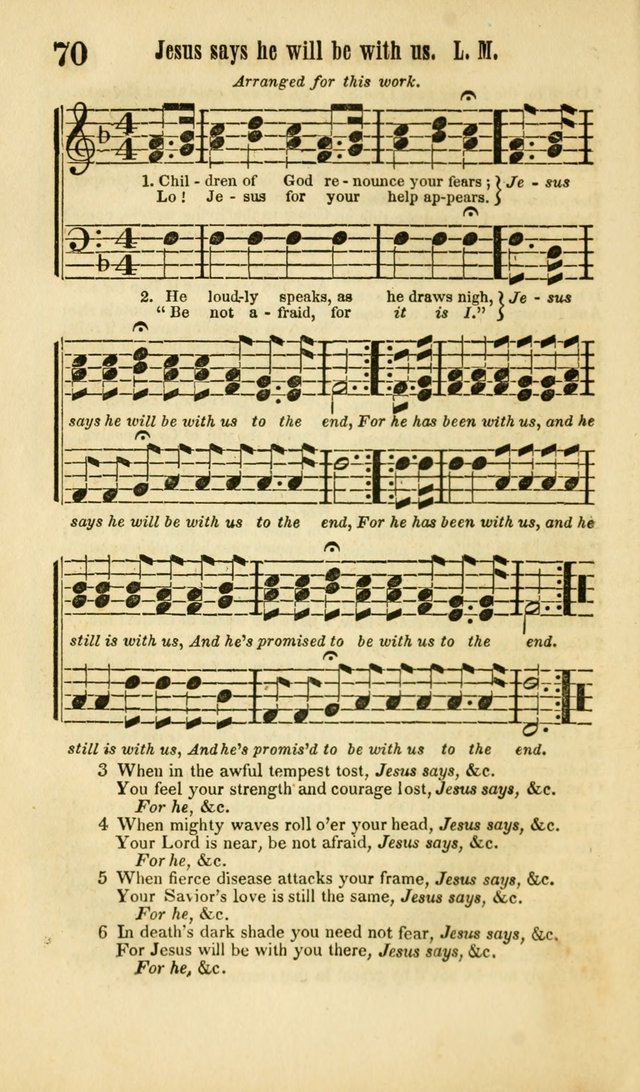 The Wesleyan Psalmist, or Songs of Canaan: a collection of hymns and tunes designed to be used at camp-meetings, and at class and prayer meetings, and other occasions of social devotion page 77