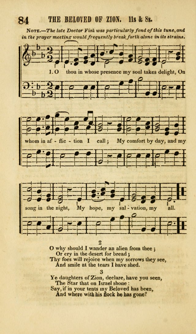 The Wesleyan Psalmist, or Songs of Canaan: a collection of hymns and tunes designed to be used at camp-meetings, and at class and prayer meetings, and other occasions of social devotion page 91