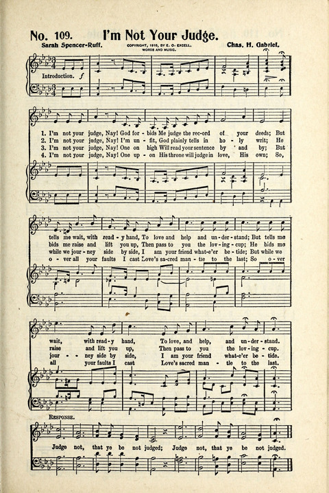 World-Wide Revival Hymns: Unto the Lord page 109