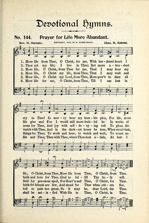 World-Wide Revival Hymns: Unto the Lord page 147