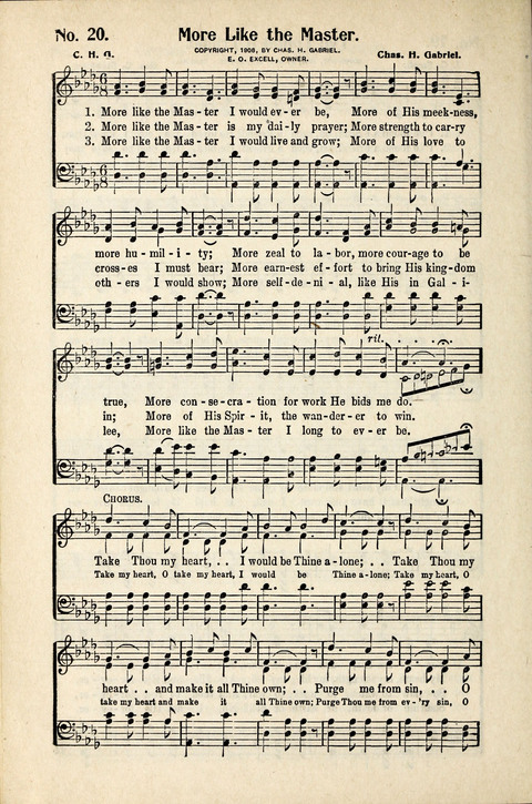 World-Wide Revival Hymns: Unto the Lord page 20