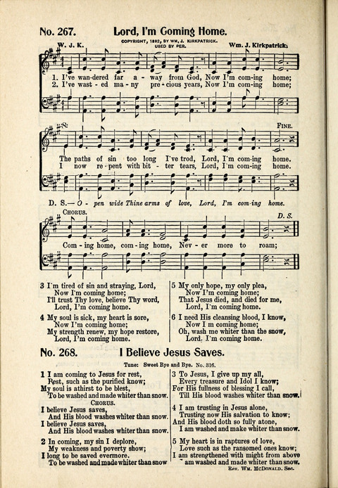 World-Wide Revival Hymns: Unto the Lord page 242