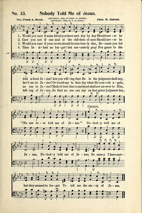 World-Wide Revival Hymns: Unto the Lord page 33