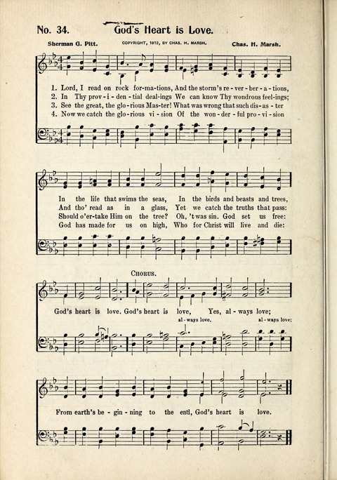 World-Wide Revival Hymns: Unto the Lord page 34