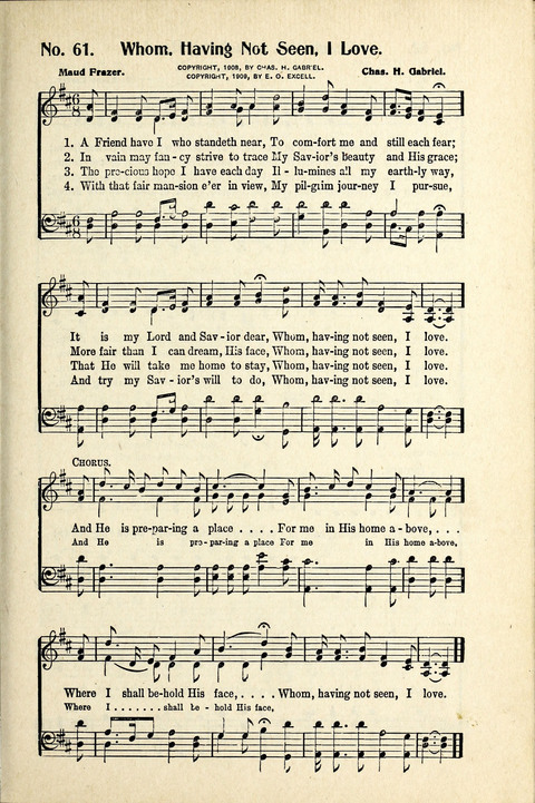 World-Wide Revival Hymns: Unto the Lord page 61
