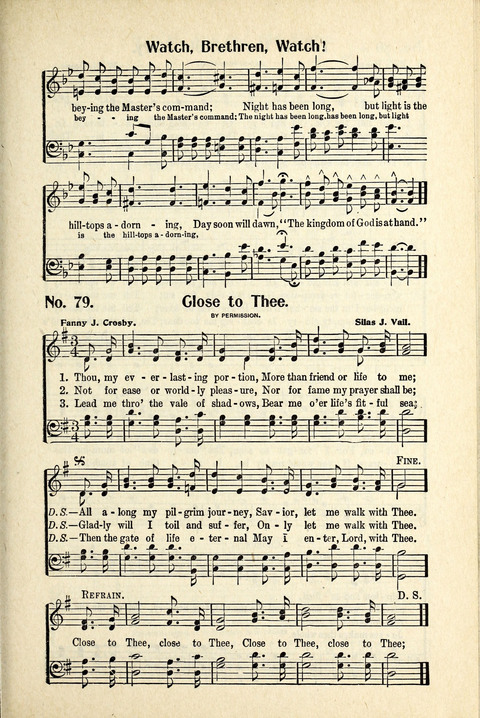 World-Wide Revival Hymns: Unto the Lord page 79