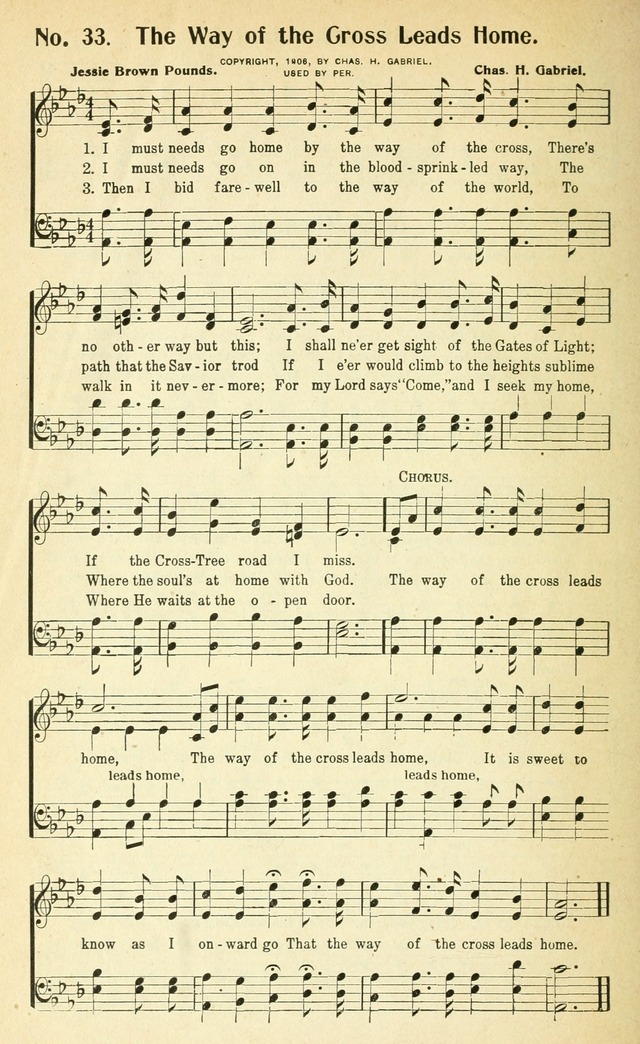 The World Revival Songs and Hymns page 37