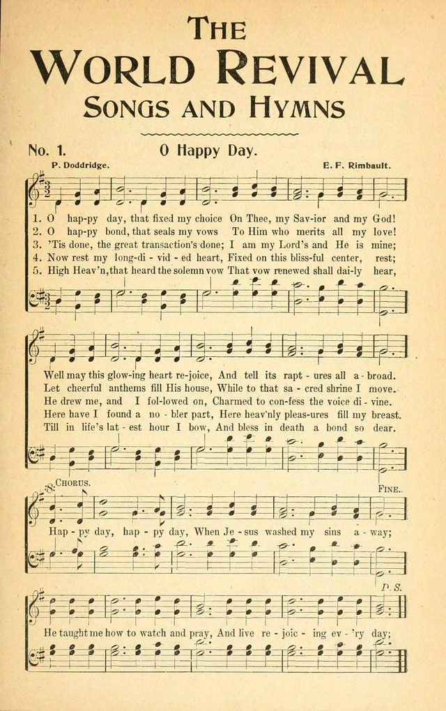 The World Revival Songs and Hymns page 8