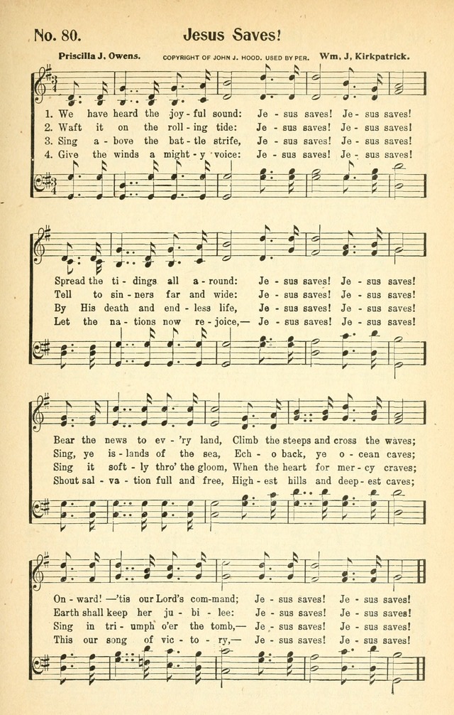 The World Revival Songs and Hymns page 84