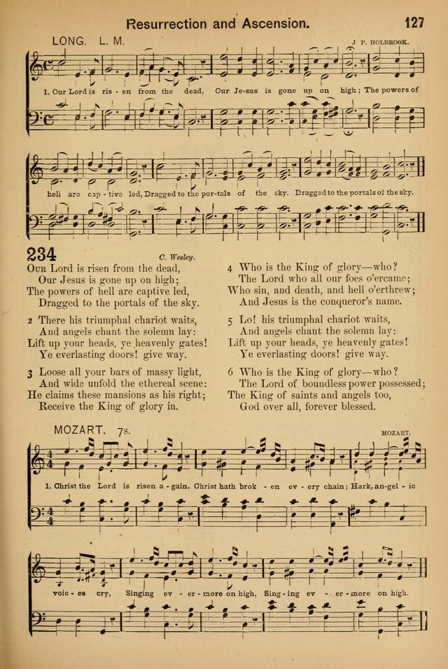Worship in Song: a selection of hymns and tunes for the Service of the Sanctuary  page 127