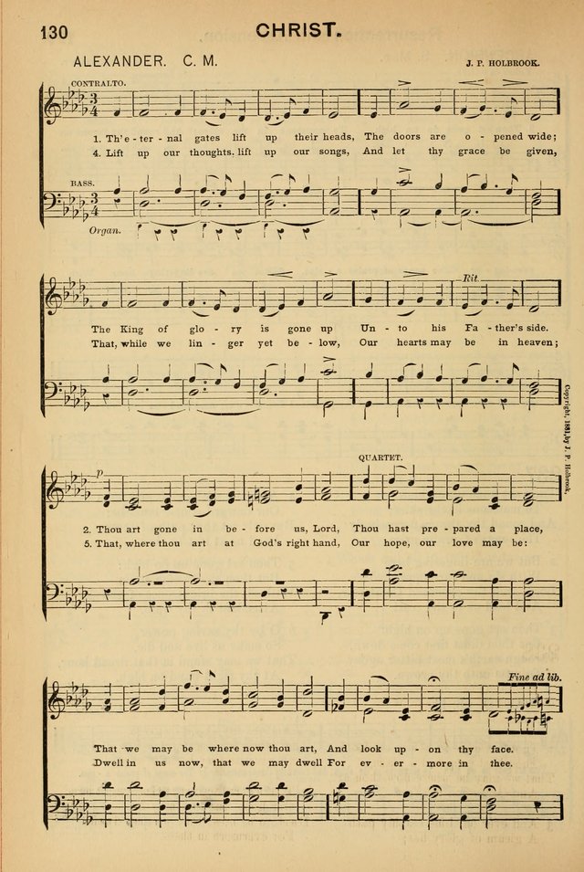 Worship in Song: a selection of hymns and tunes for the Service of the Sanctuary  page 130