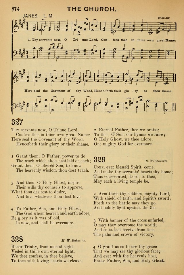 Worship in Song: a selection of hymns and tunes for the Service of the Sanctuary  page 174