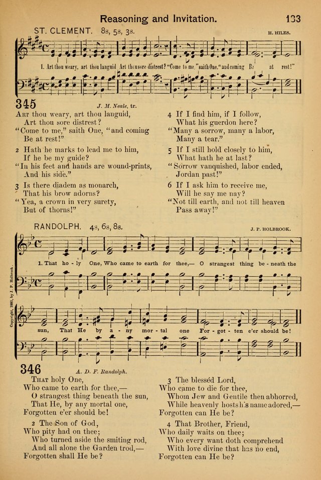 Worship in Song: a selection of hymns and tunes for the Service of the Sanctuary  page 183