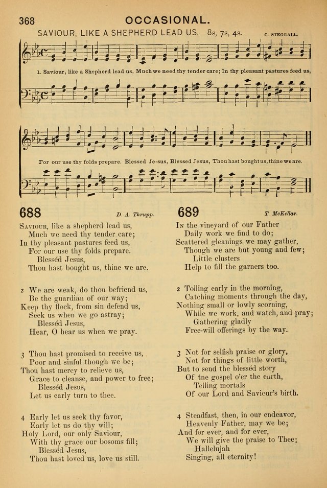 Worship in Song: a selection of hymns and tunes for the Service of the Sanctuary  page 368
