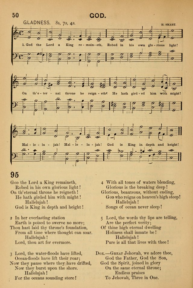Worship in Song: a selection of hymns and tunes for the Service of the Sanctuary  page 50