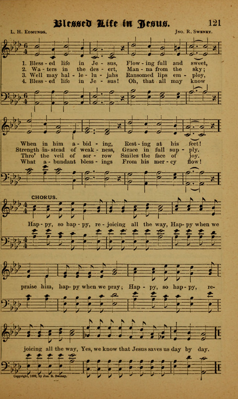 Winning Songs: for use in meetings for Christian worship or work page 121