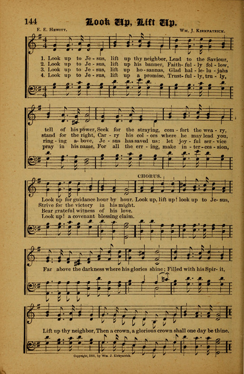 Winning Songs: for use in meetings for Christian worship or work page 144