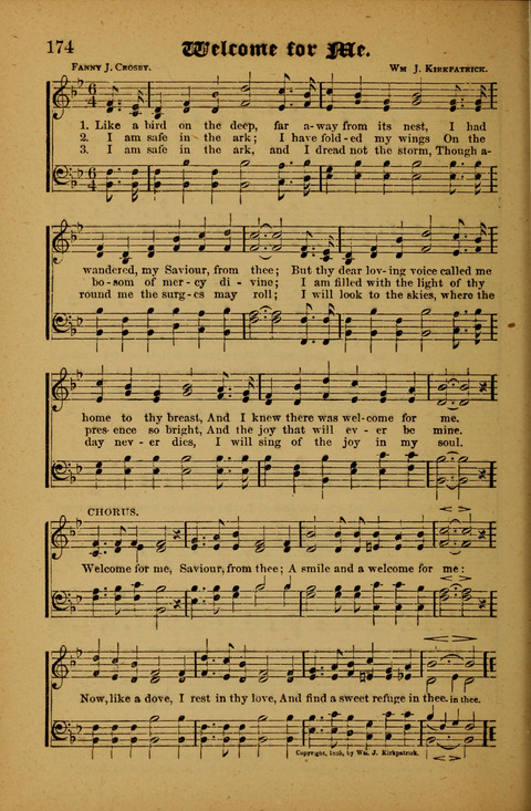 Winning Songs: for use in meetings for Christian worship or work page 174