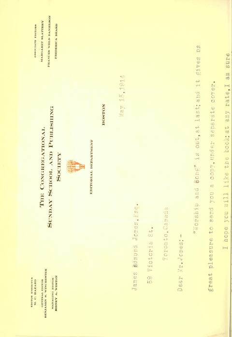 Worship and Song page 378