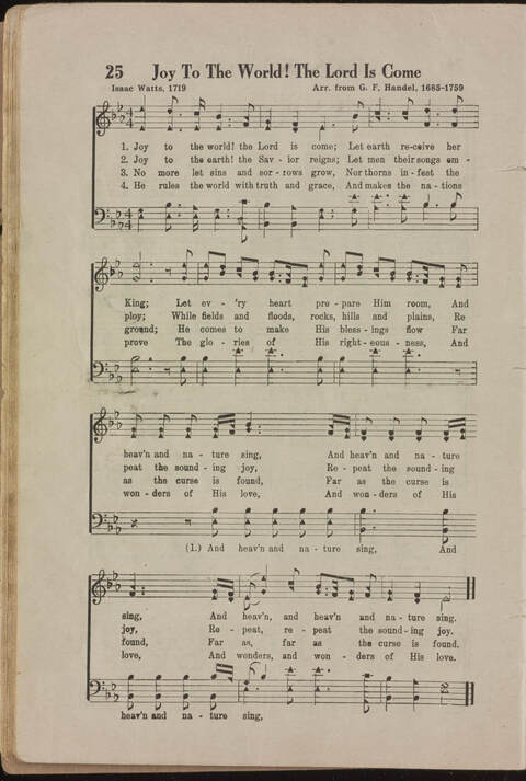 Wonderful Songs: A Collection of Familiar Hymns Designed for Evangelistic Work, For Use in Tents, Etc. page 24