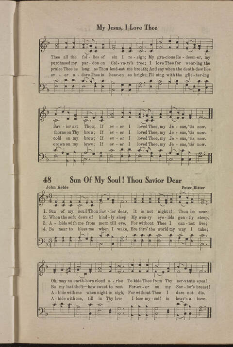 Wonderful Songs: A Collection of Familiar Hymns Designed for Evangelistic Work, For Use in Tents, Etc. page 45