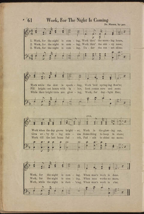Wonderful Songs: A Collection of Familiar Hymns Designed for Evangelistic Work, For Use in Tents, Etc. page 56