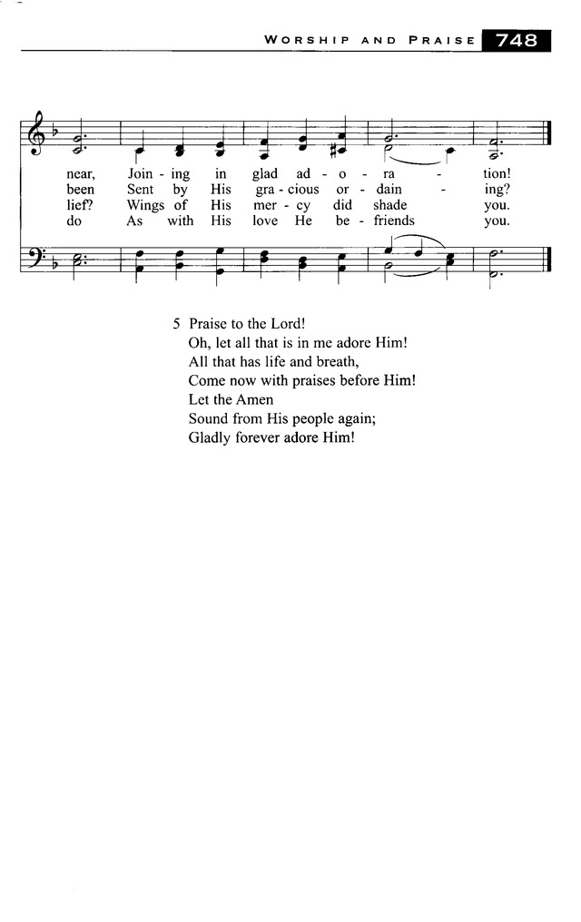 Worship Supplement 2000 page 99