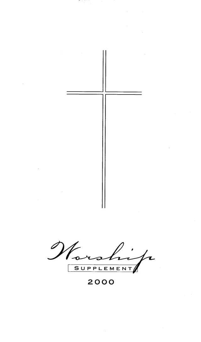Worship Supplement 2000 page i
