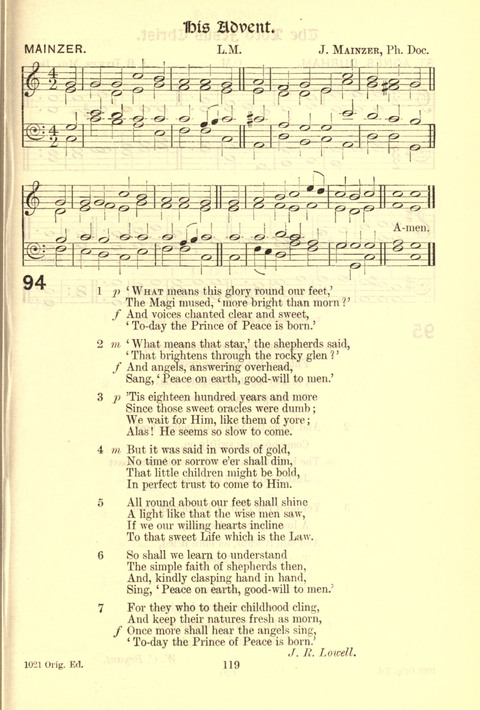 Worship Song: with accompanying tunes page 119