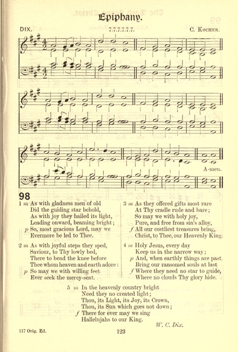 Worship Song: with accompanying tunes page 123