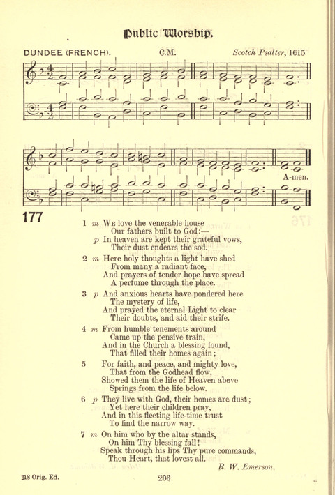 Worship Song: with accompanying tunes page 206