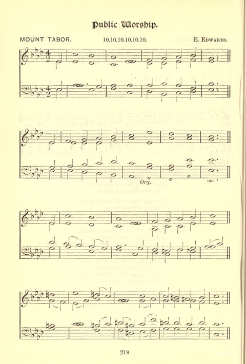 Worship Song: with accompanying tunes page 218
