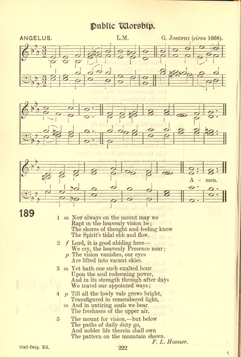 Worship Song: with accompanying tunes page 222