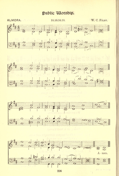 Worship Song: with accompanying tunes page 226