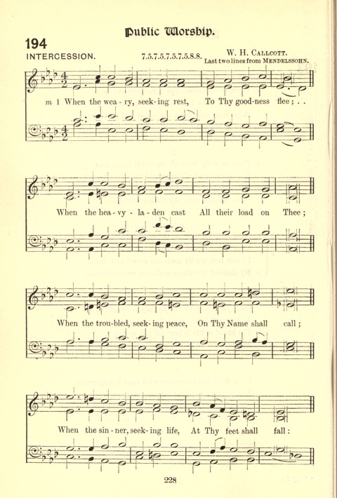 Worship Song: with accompanying tunes page 228