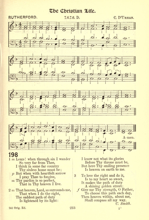 Worship Song: with accompanying tunes page 233
