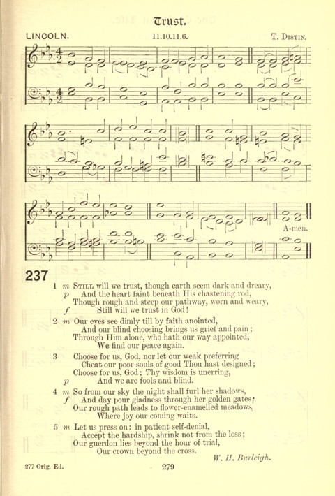 Worship Song: with accompanying tunes page 279