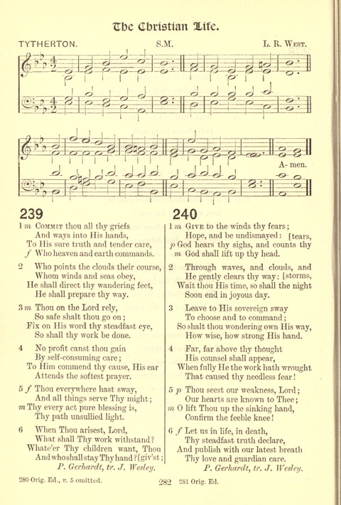 Worship Song: with accompanying tunes page 282