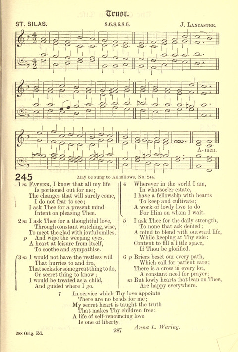 Worship Song: with accompanying tunes page 287