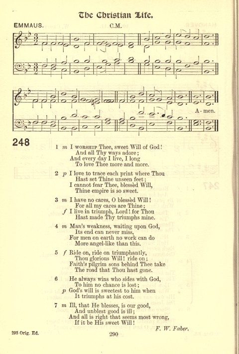 Worship Song: with accompanying tunes page 290