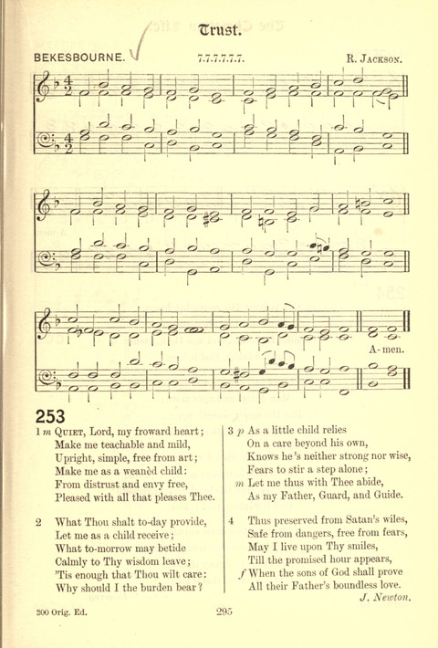 Worship Song: with accompanying tunes page 295