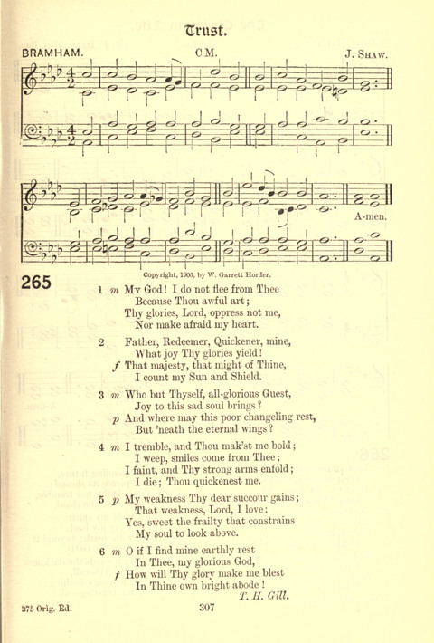 Worship Song: with accompanying tunes page 307