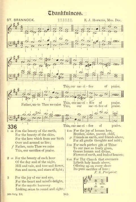 Worship Song: with accompanying tunes page 383