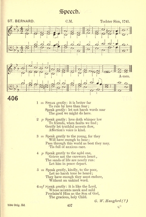 Worship Song: with accompanying tunes page 457