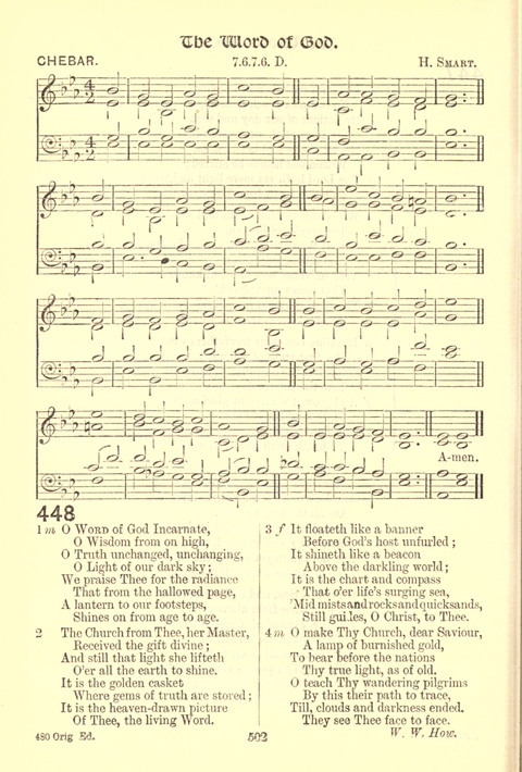 Worship Song: with accompanying tunes page 502